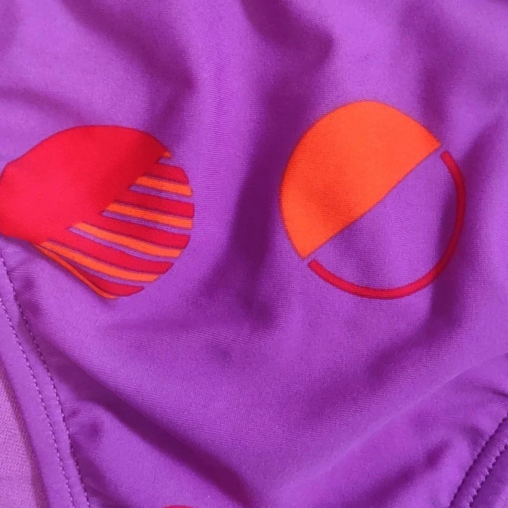 Old Navy Side Tie Swim Bikini Bottom XL Purple - Picture 2 of 7